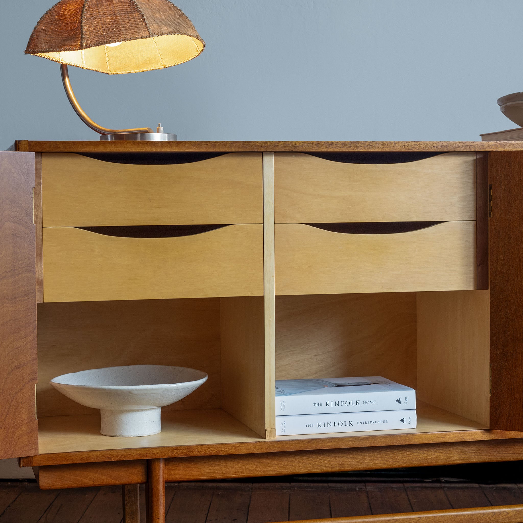 Mid Century Internal Drawers Sideboard