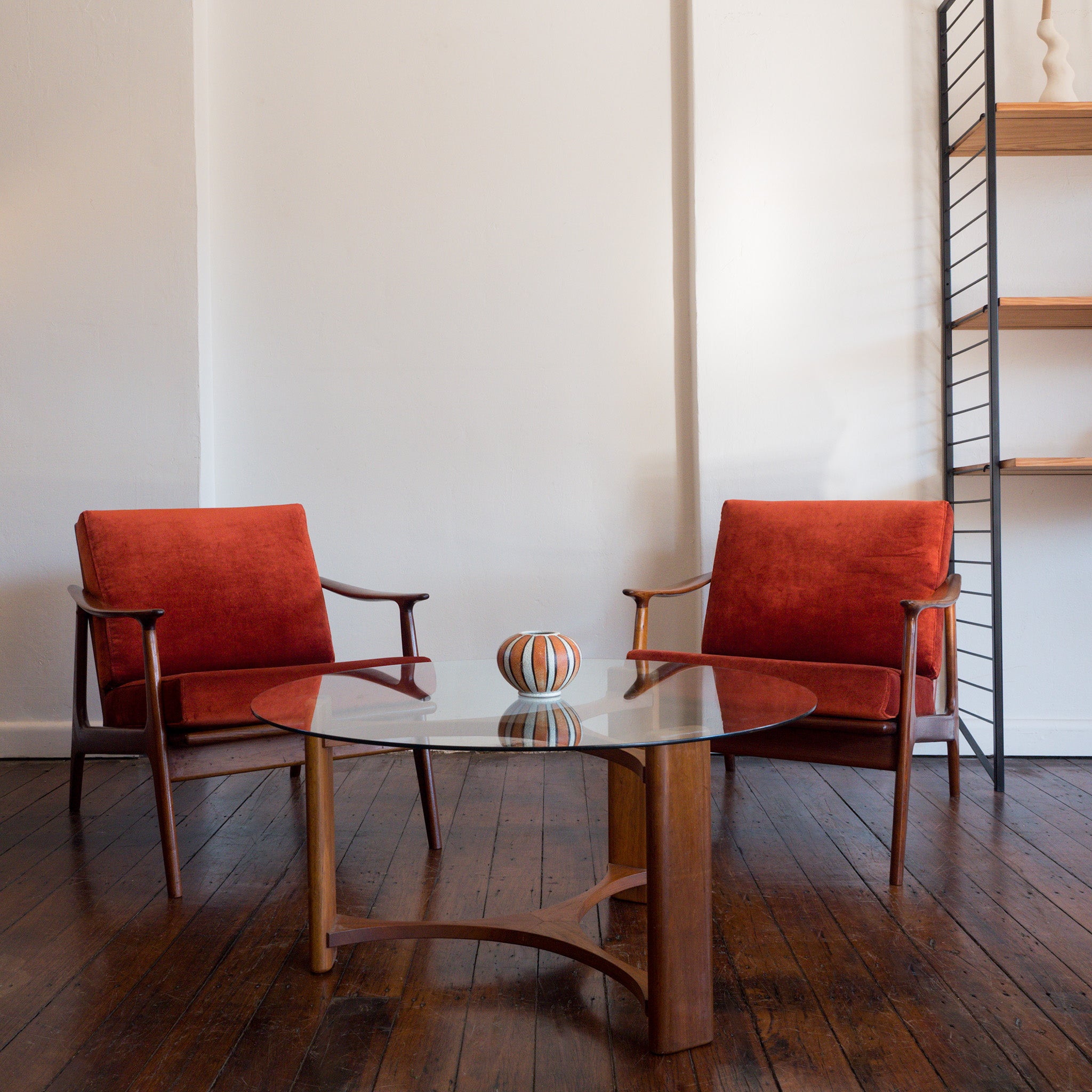 Parker Rattan Armchair & Coffee table