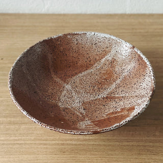 Speckled fountain platter